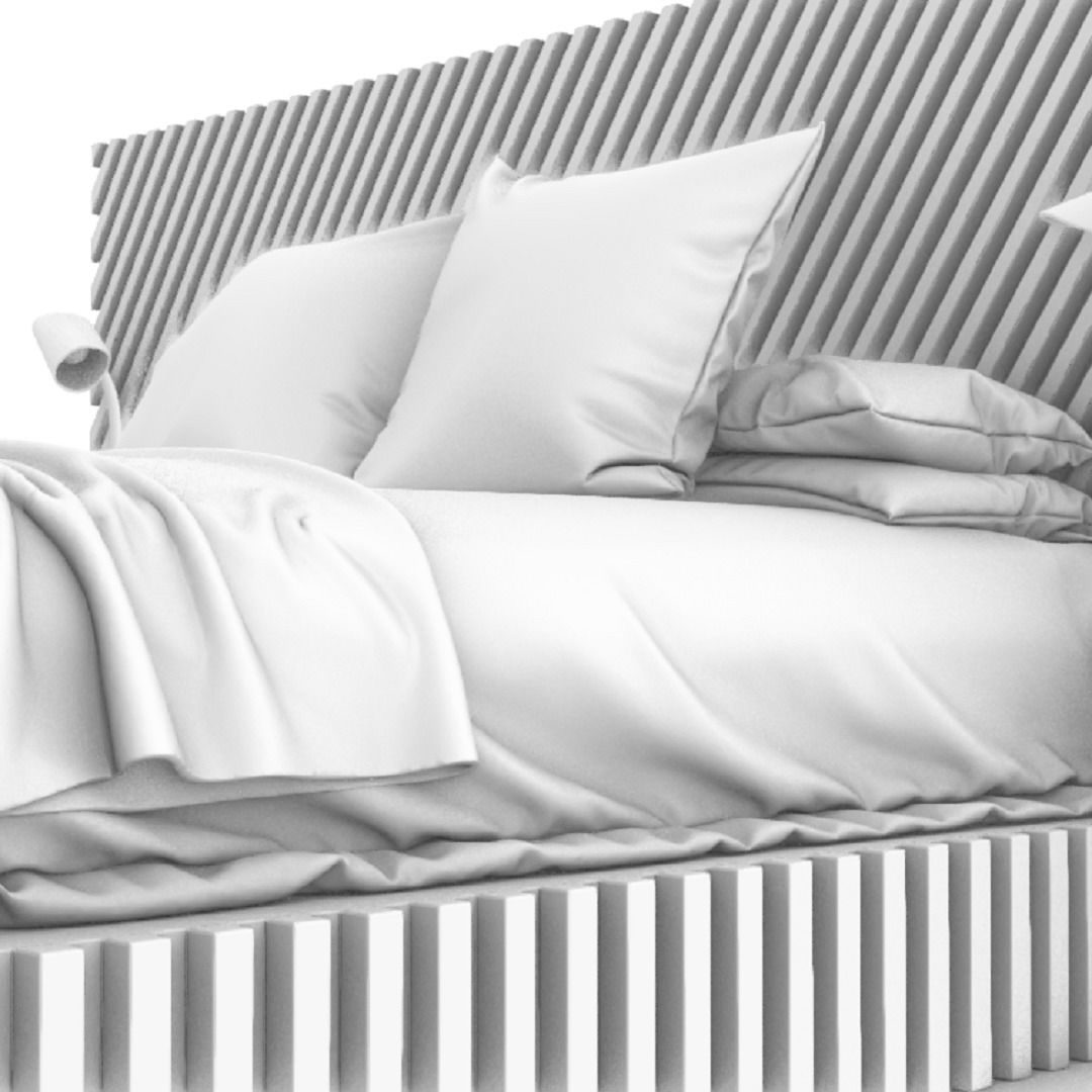 STM-D BED model FFF  Low-poly 3D model_10