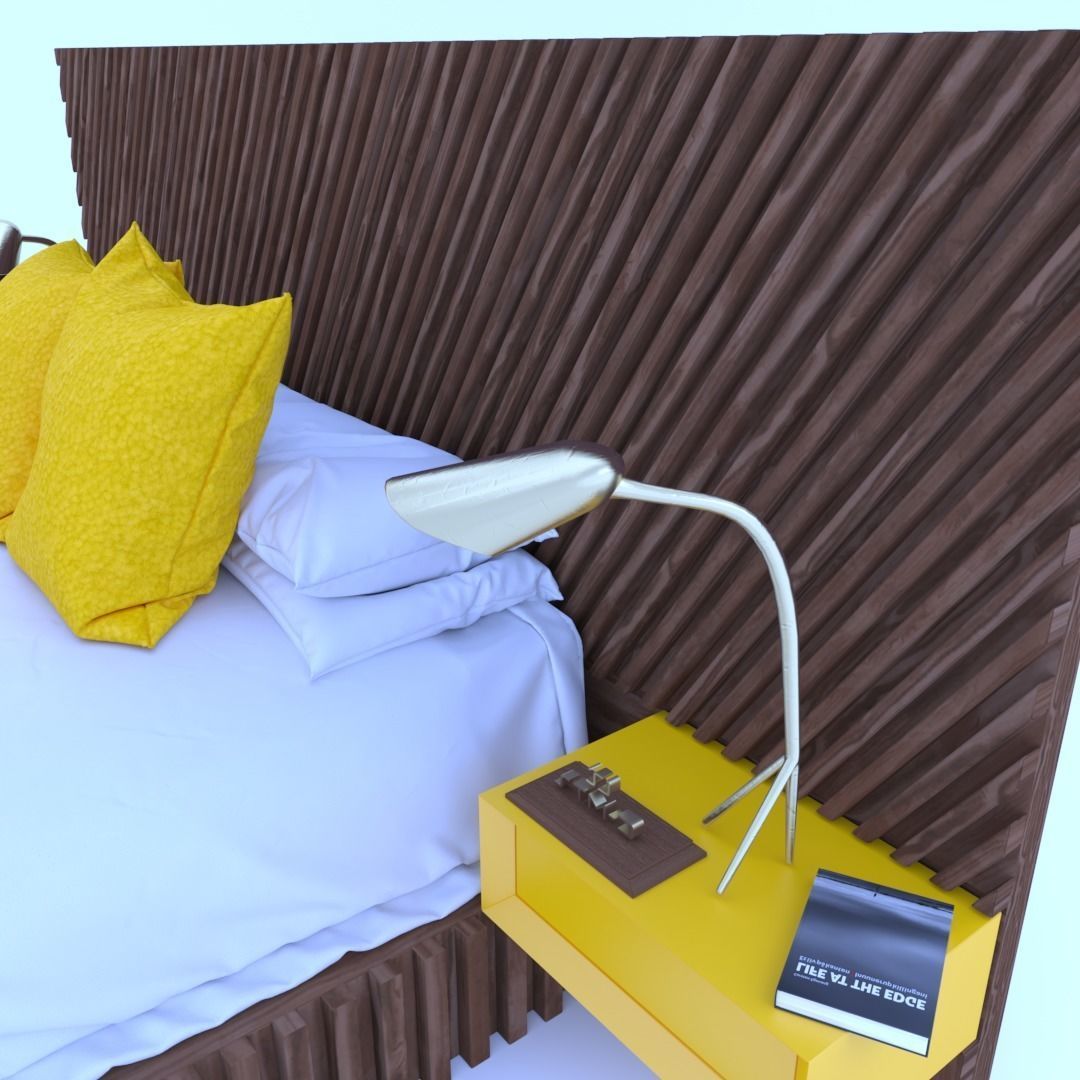 STM-D BED model FFF  Low-poly 3D model_6