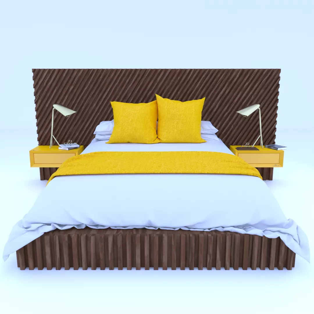 STM-D BED model FFF  Low-poly 3D model_0