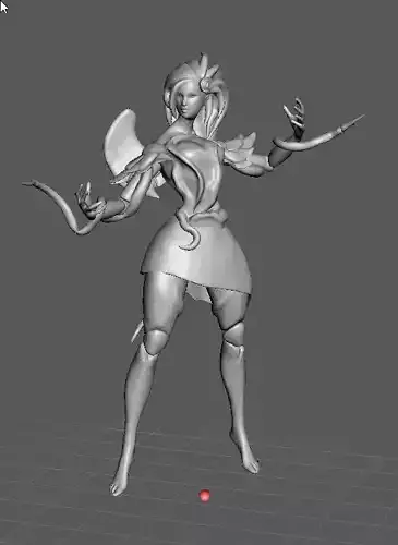 HAUNTED ZYRA 3D MODEL