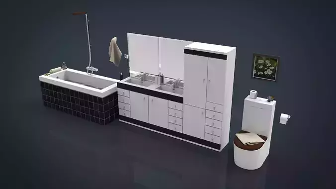 BATHROOM SET 1