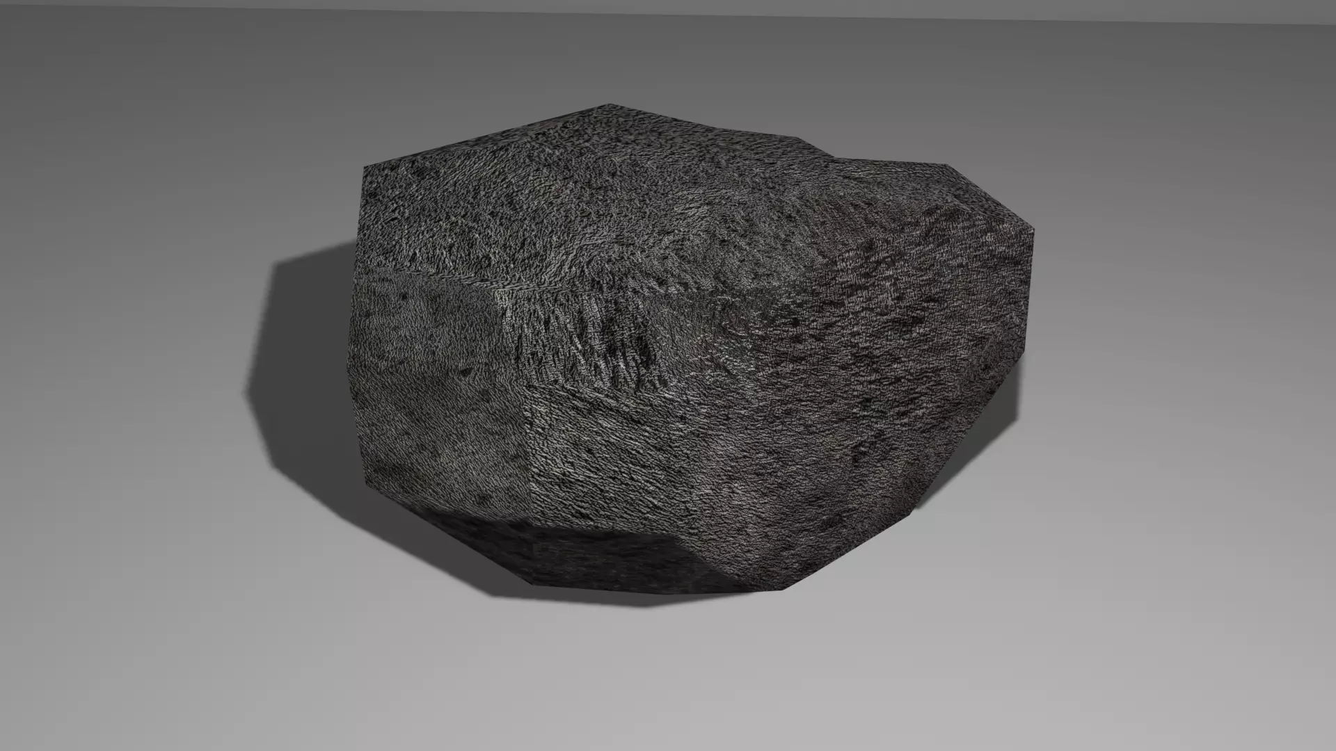 Rock Free PBR Uvs for videogames Free low-poly 3D model