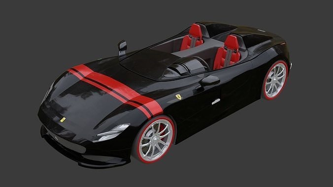 ferrari monza sp 2 3D model