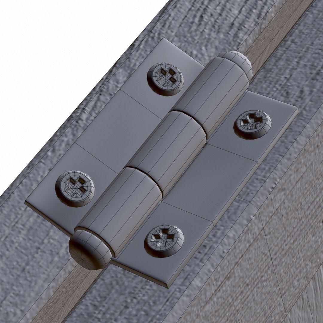 Menu board PBR Low-poly Game-Ready Low-poly 3D model_16