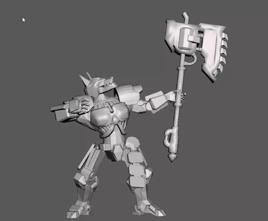 Battlecast Nasus 3D Model 3D print model_0