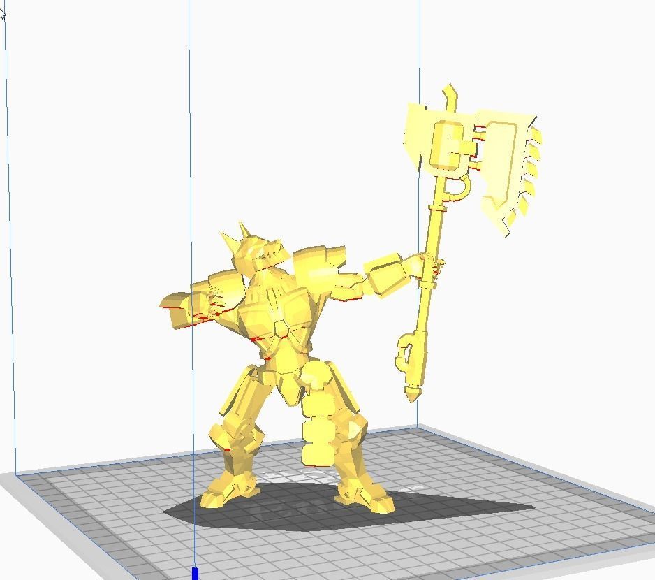 Battlecast Nasus 3D Model 3D print model_2