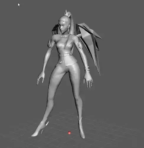 KDA All out Kaisa 3D Model