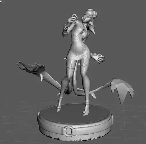KDA All out Evelynn 3D Model