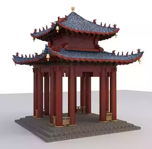 JAPAN BUILD HOUSE Free 3D model