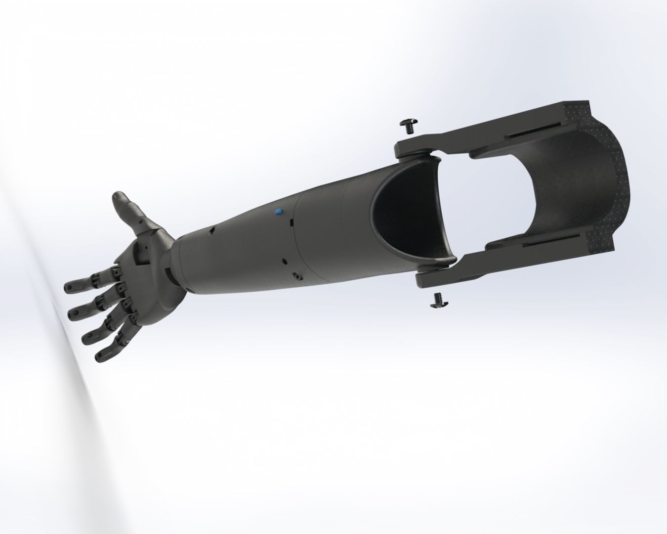 prosthesis arm 3D print model_3