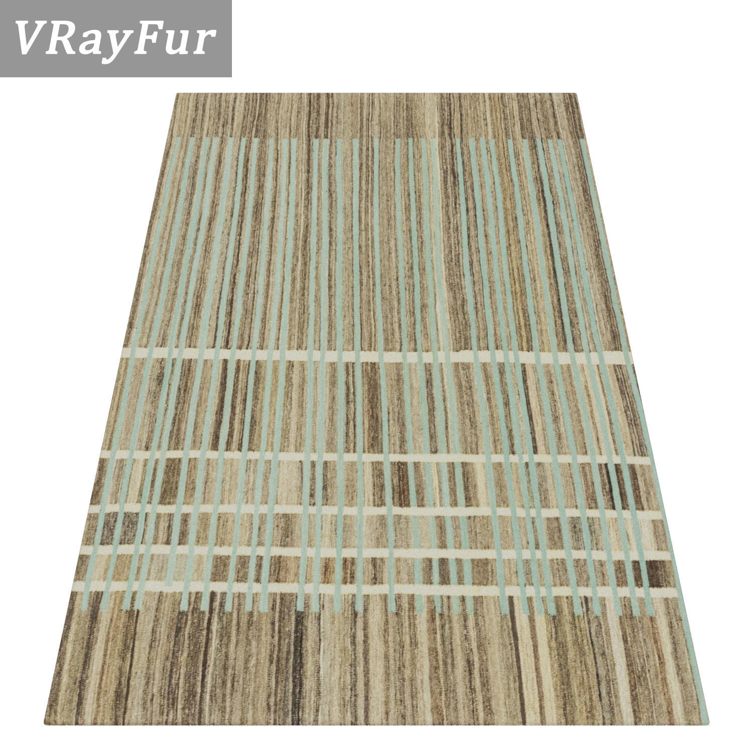 Rug Set 2028 3D model_2