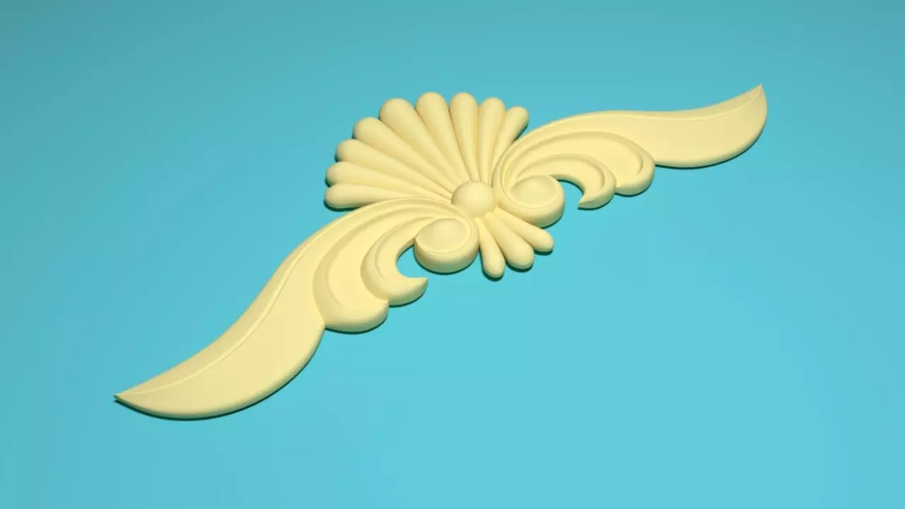 Pattern decorative shell 3D model