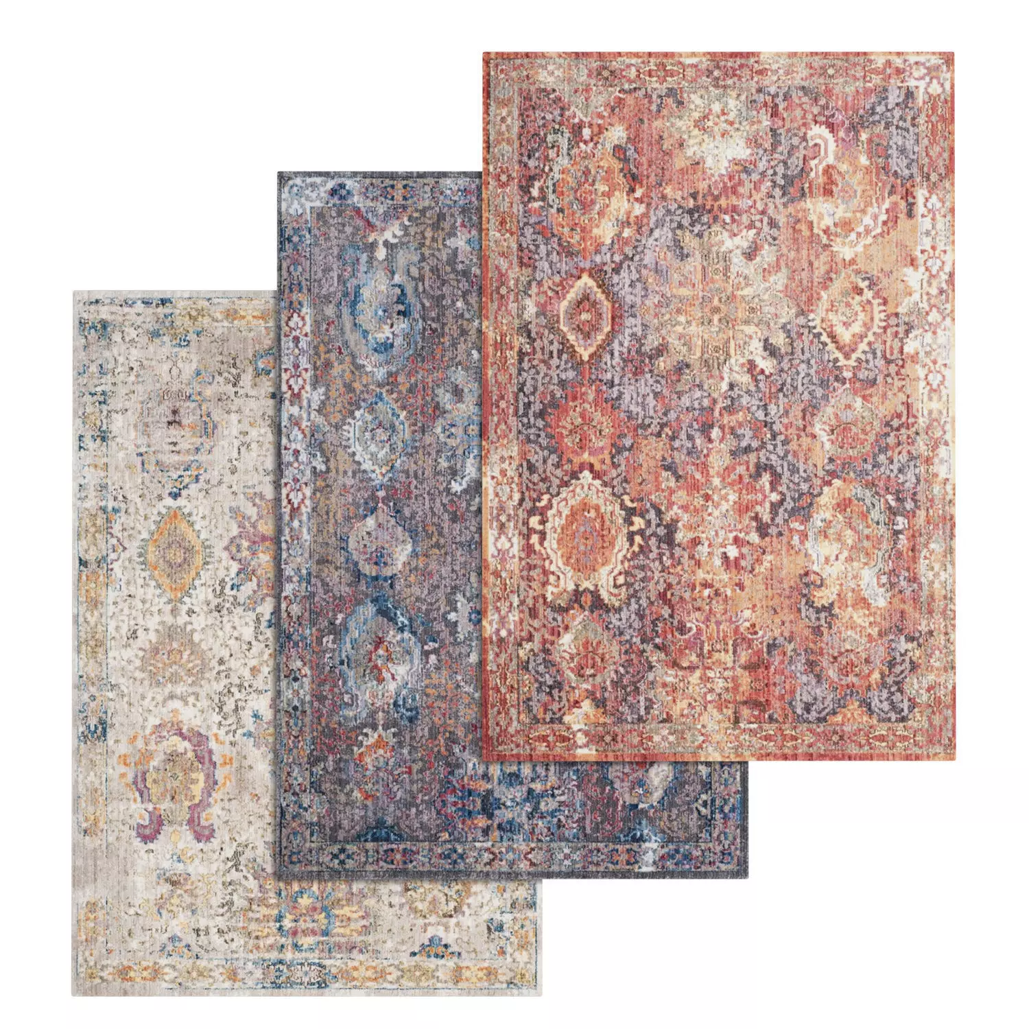 Rug Set 2030 3D model_0