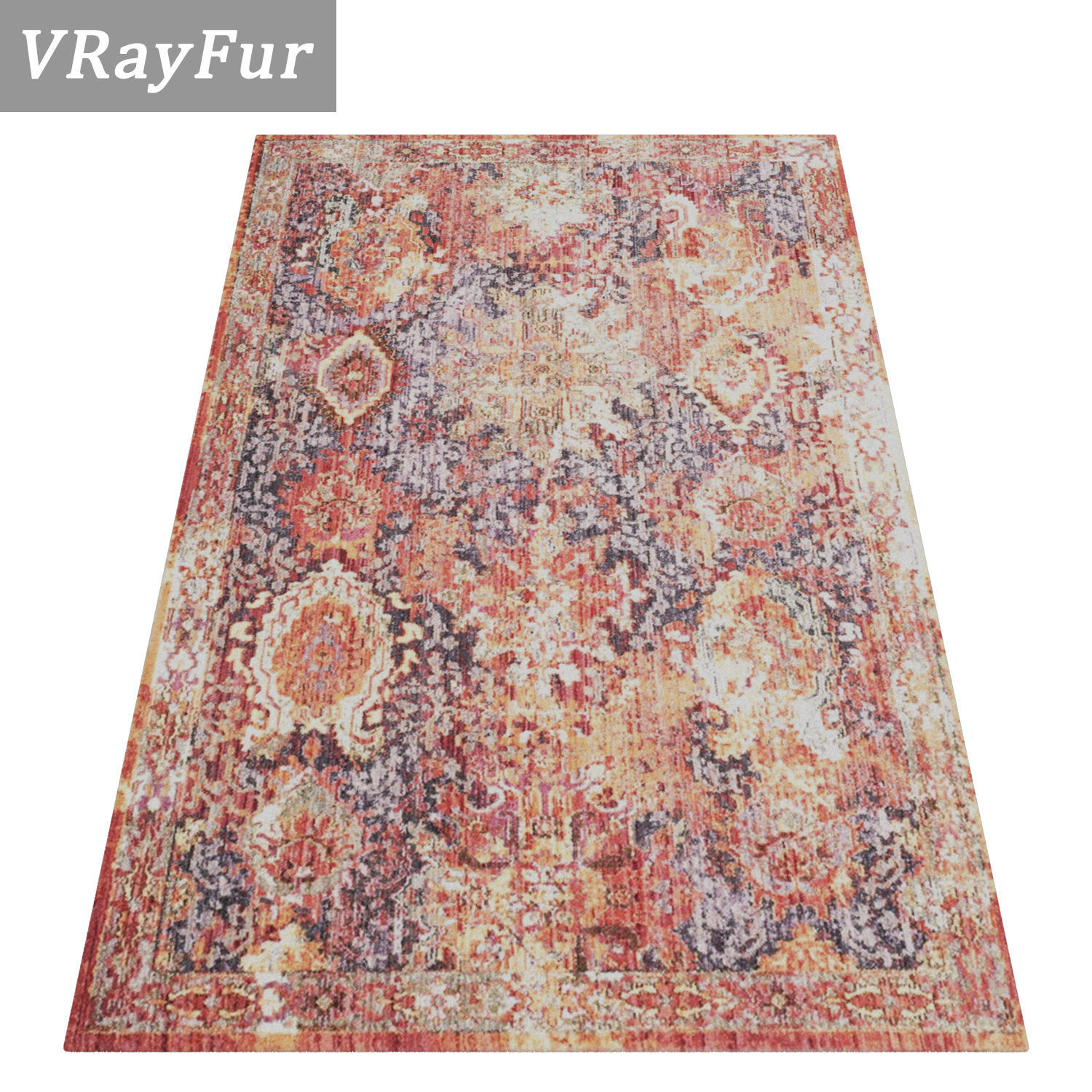 Rug Set 2030 3D model_2