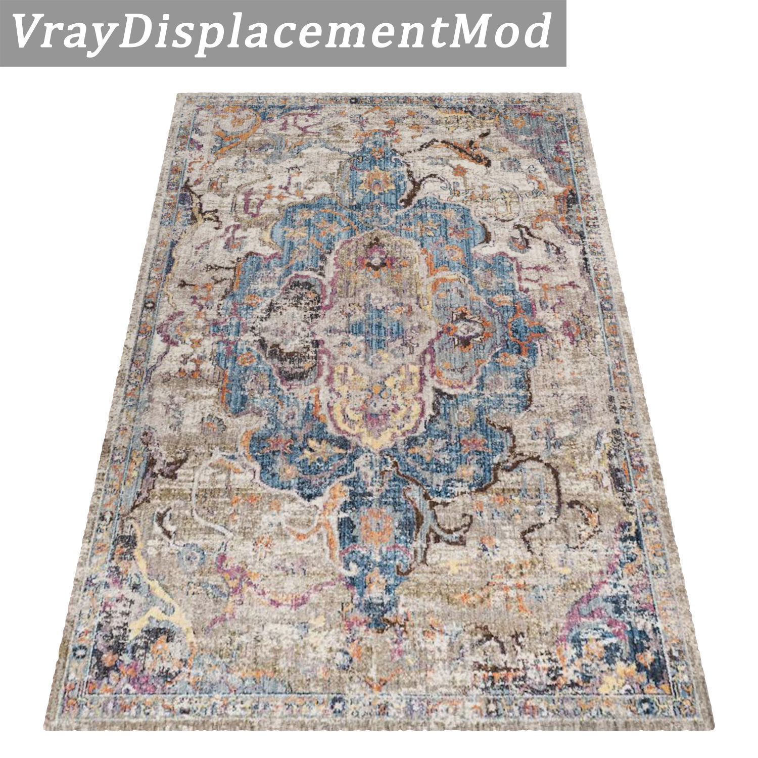 Rug Set 2031 3D model_3