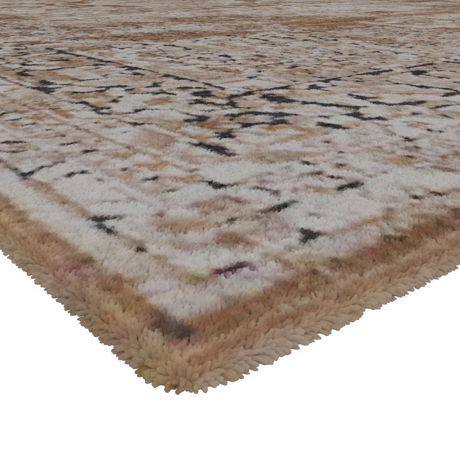 Rug Set 2031 3D model_1