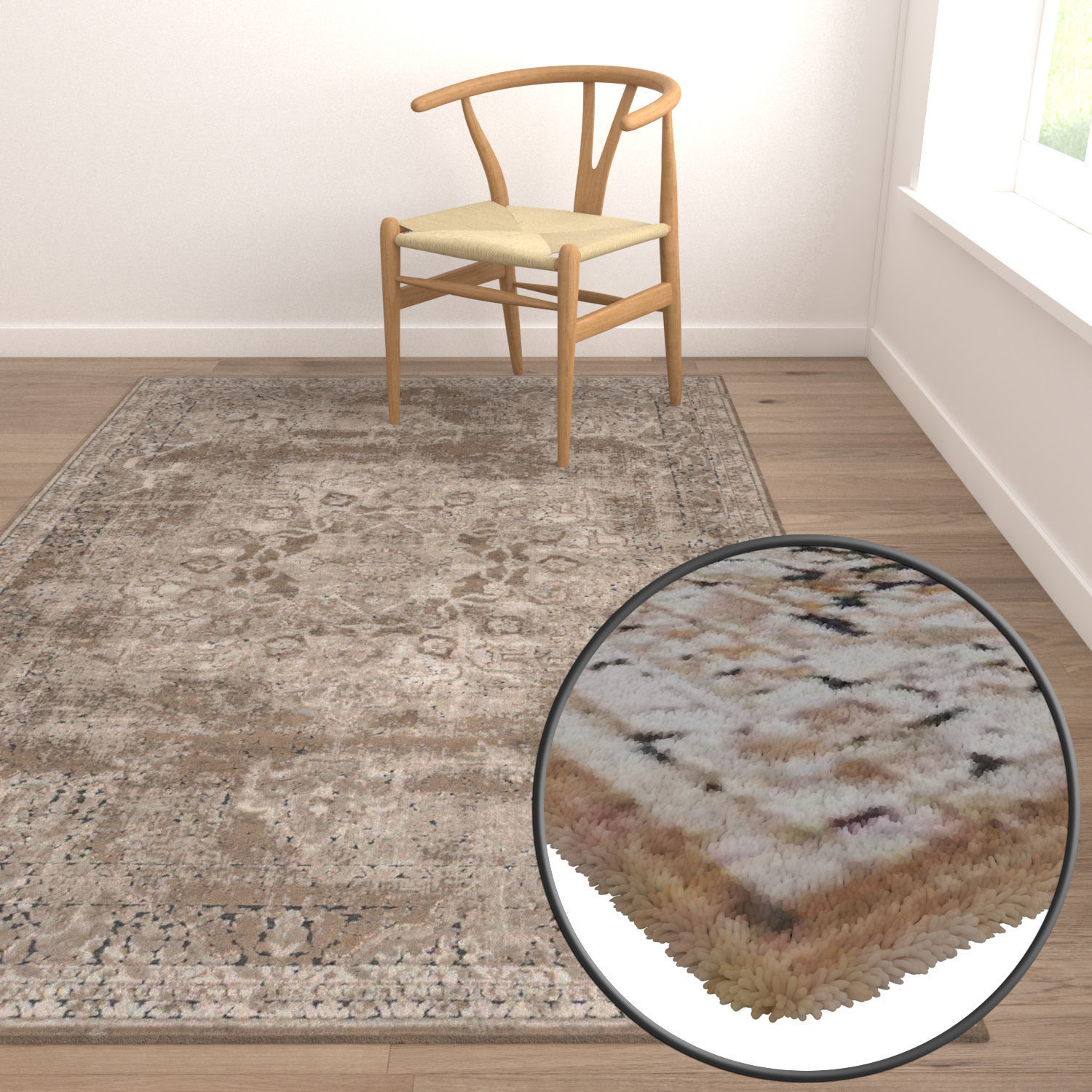 Rug Set 2031 3D model_5