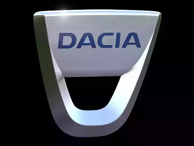 Dacia emblem Free 3D model