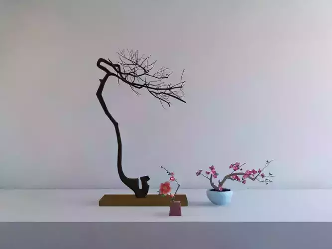 home decore Low-poly 3D model
