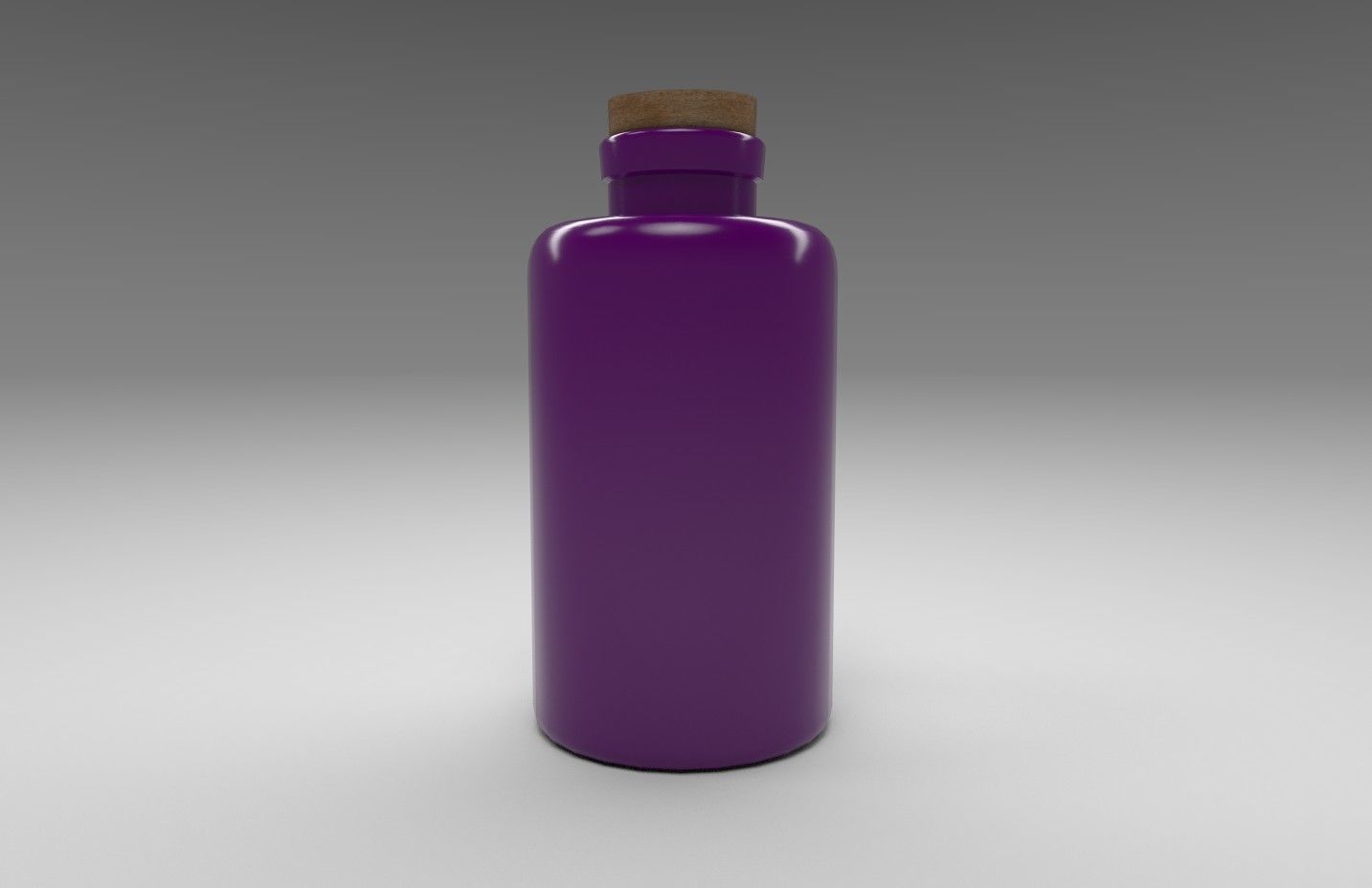 Stylized Alchemists Bookshelf Low-poly 3D model_18