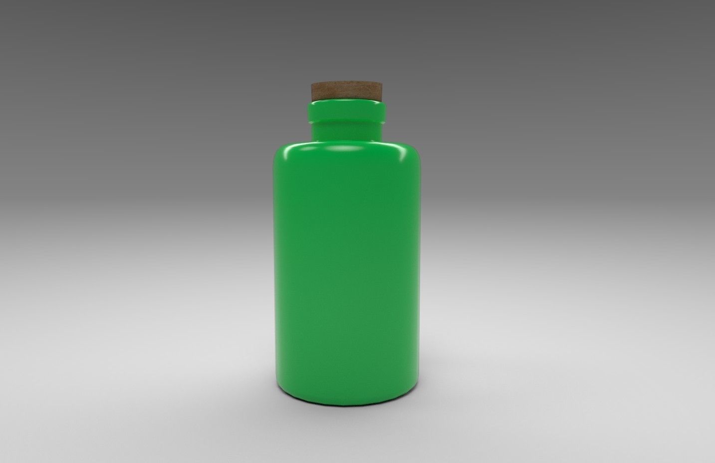 Stylized Alchemists Bookshelf Low-poly 3D model_50