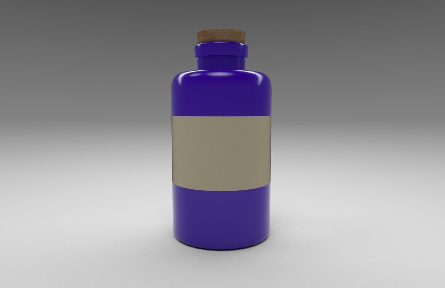 Stylized Alchemists Bookshelf Low-poly 3D model_37