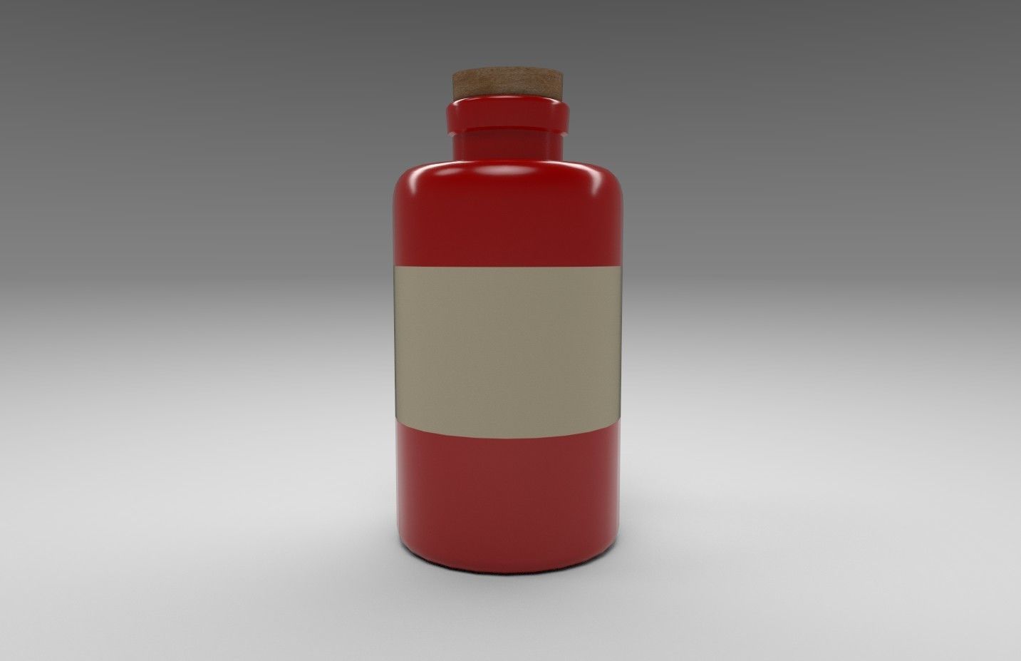 Stylized Alchemists Bookshelf Low-poly 3D model_25