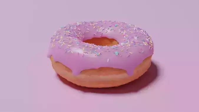 Donut 3D model