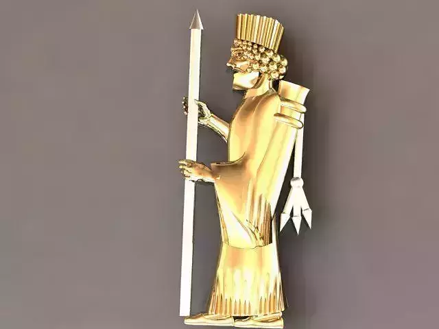 Achaemenid soldier 3D print model