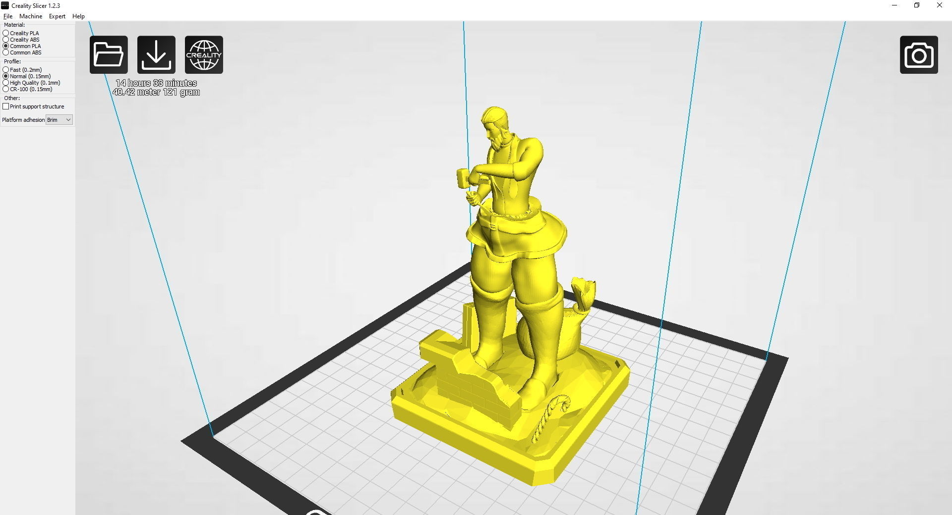 The Sculptor - Santa vs Daddy 3D print model_5