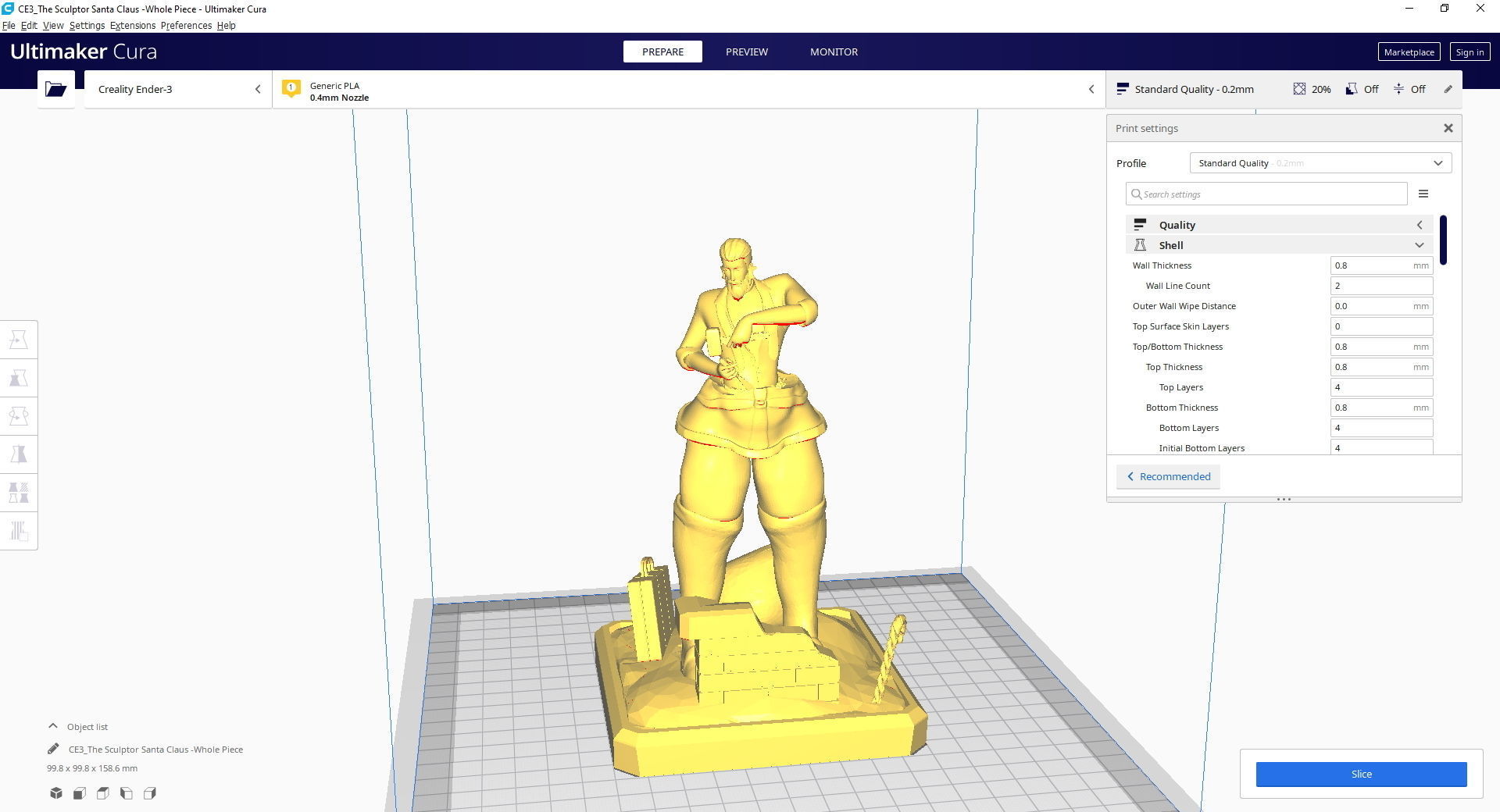 The Sculptor - Santa vs Daddy 3D print model_6