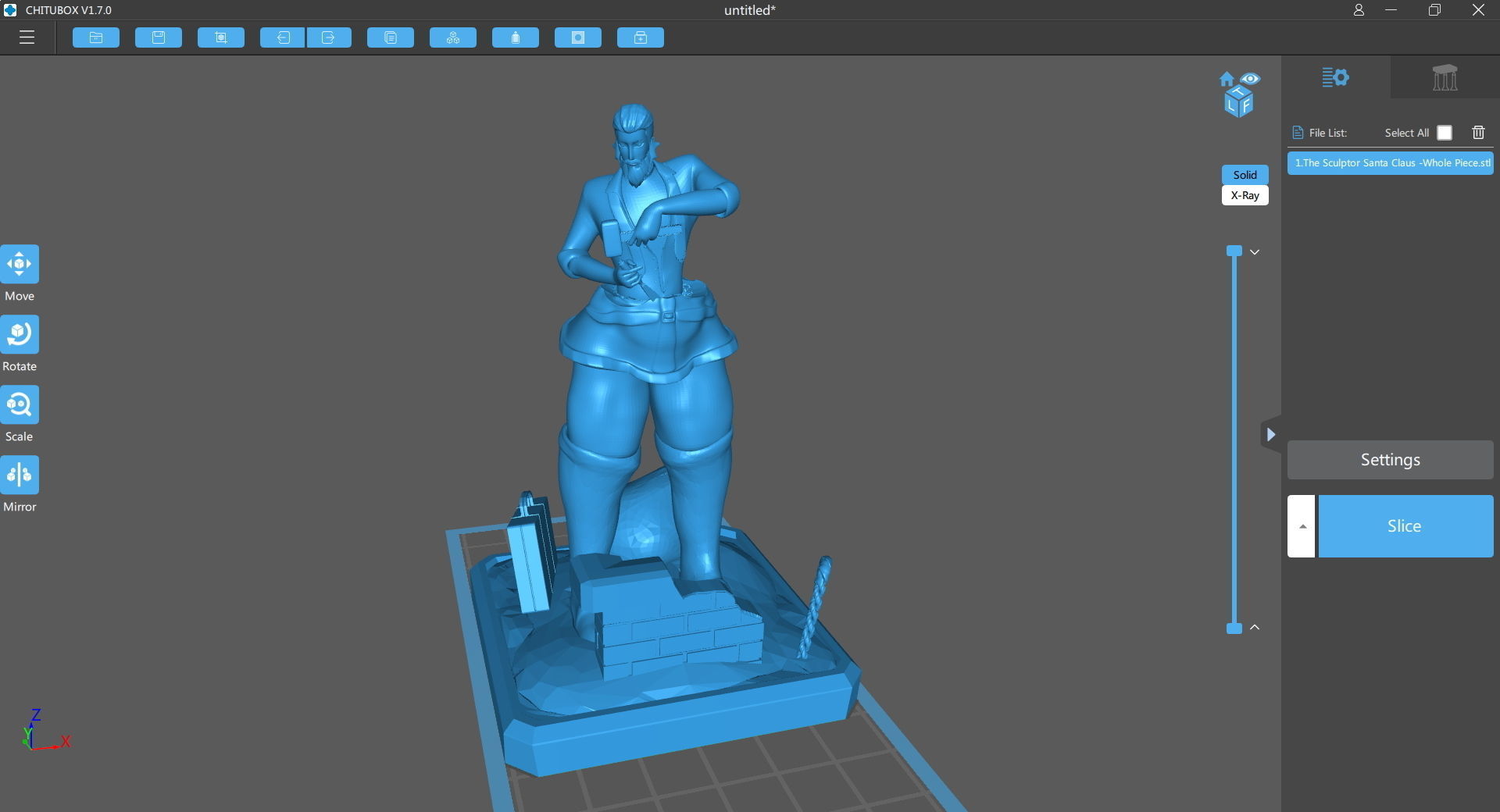 The Sculptor - Santa vs Daddy 3D print model_4