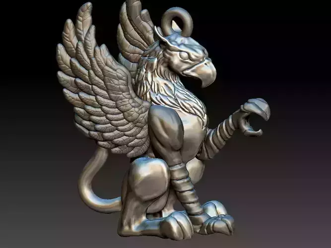 Griffin pendant 3D print model