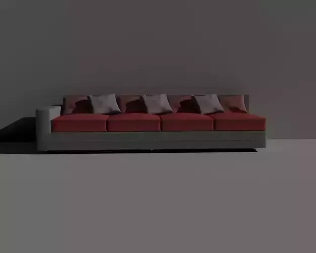 Sofa with room Free 3D model