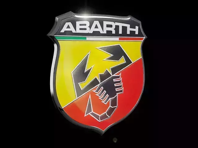Abarth emblem Free 3D model