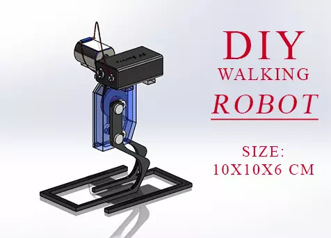 DIY Walking robot 3D print model