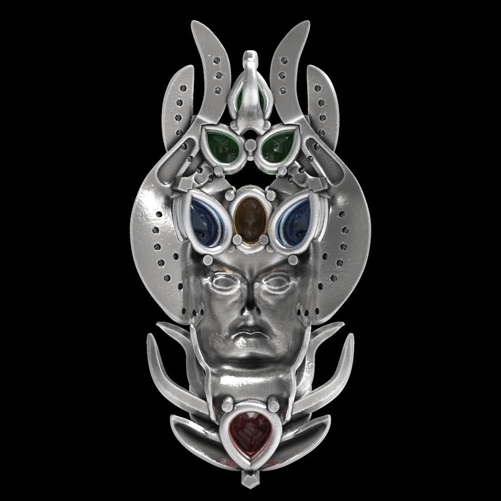 magerit man 3D print model_3