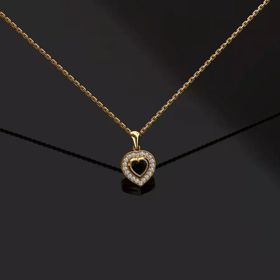 Pendant metal ball 3D print model