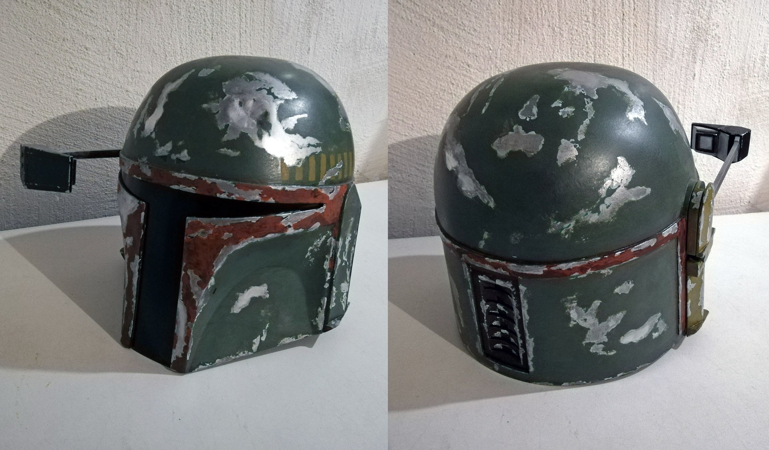 Screen accurate Boba Fett Helmet 3D print model_4