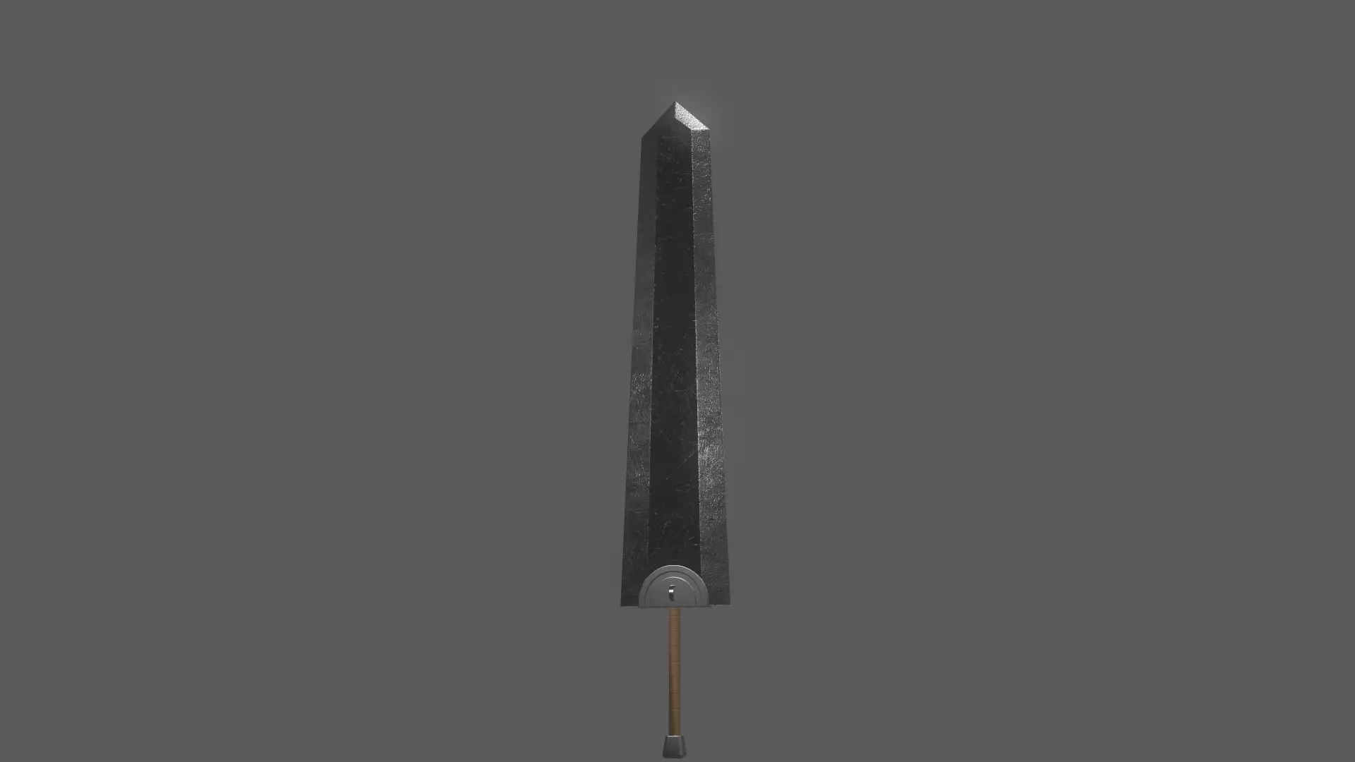 Berserk Sword Dragonslayer Free low-poly 3D model