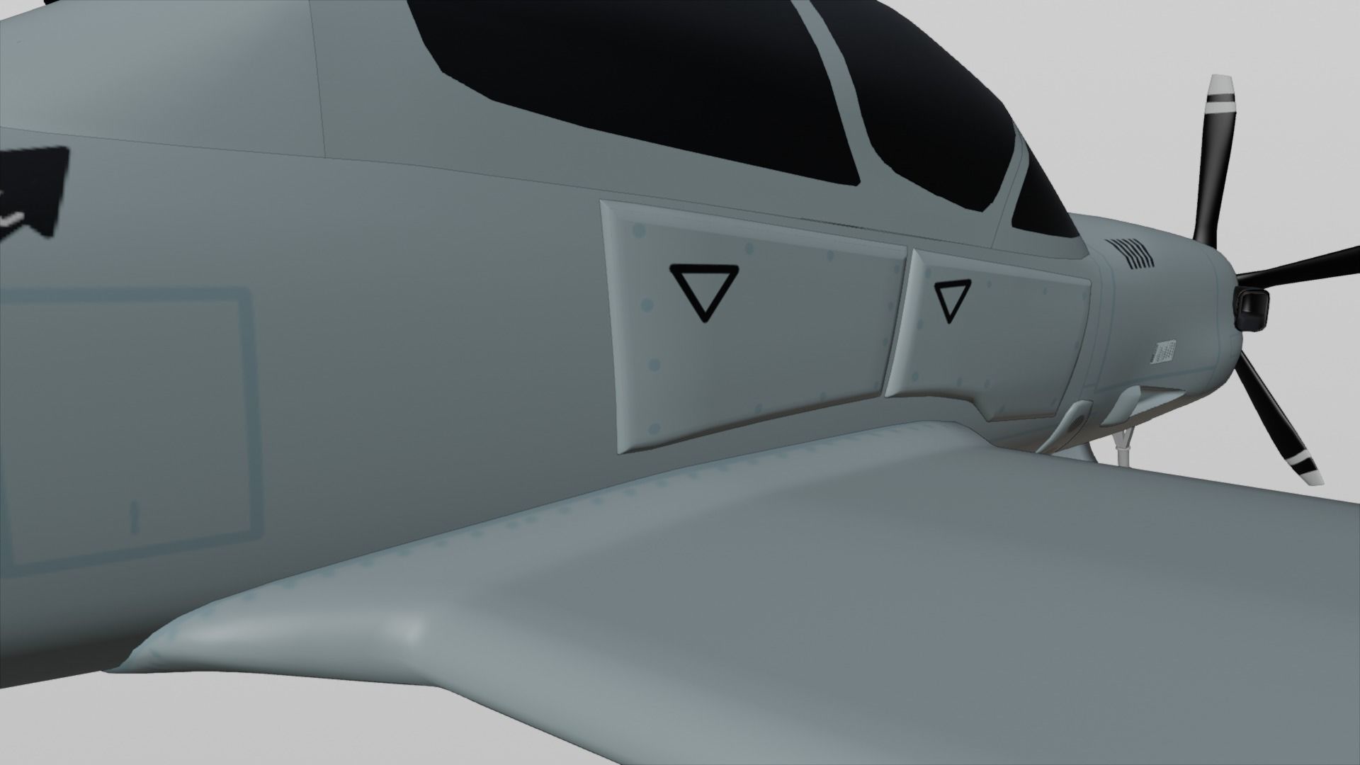 A-29 SUPER TUCANO - Flexible n Deadly For Counter-Insurgency - Low-poly 3D model_12