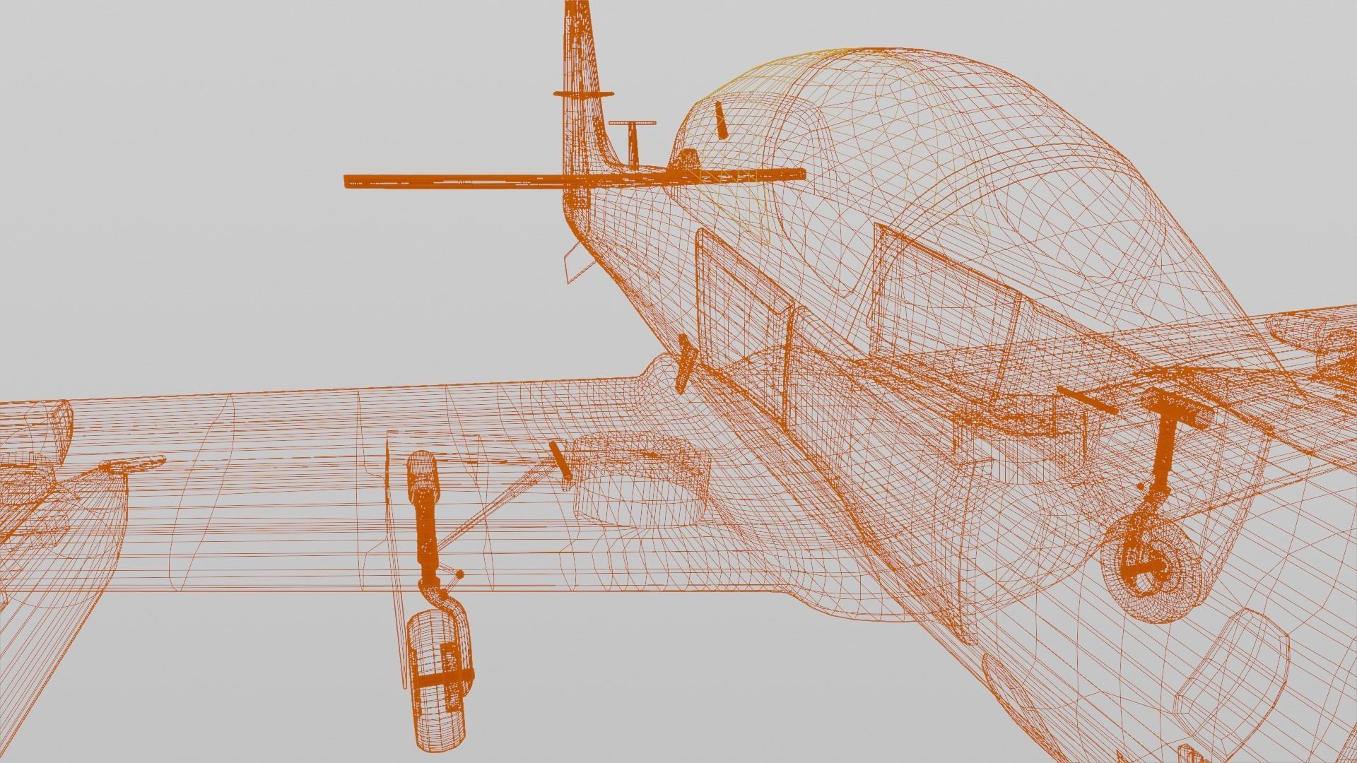 A-29 SUPER TUCANO - Flexible n Deadly For Counter-Insurgency - Low-poly 3D model_18