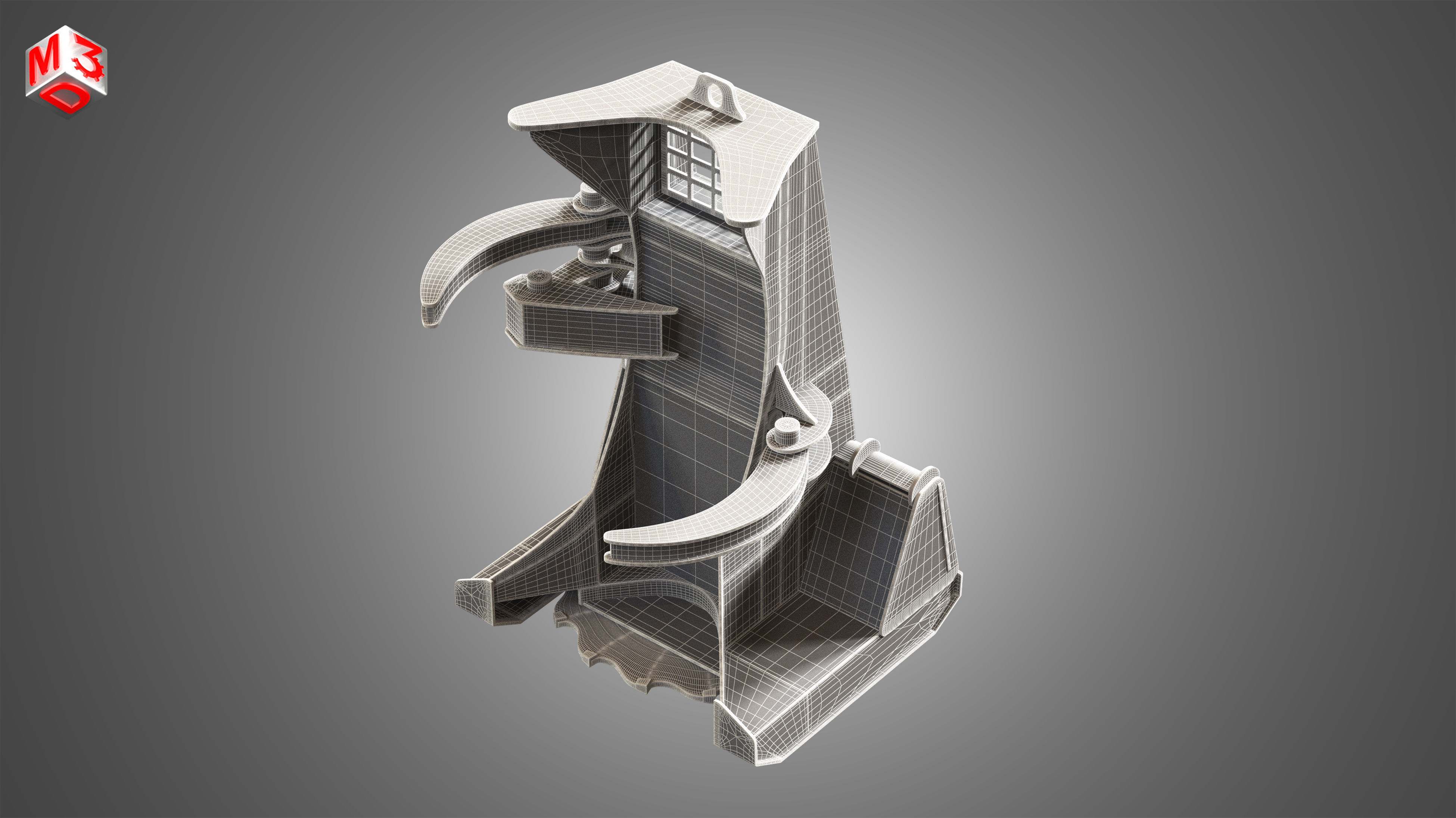 CFB16 - Spare Part for JCB Skid Steer Loader 3D model 3D model_4