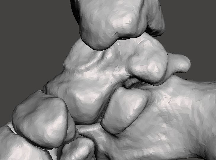 Right Foot - male 3D model_30