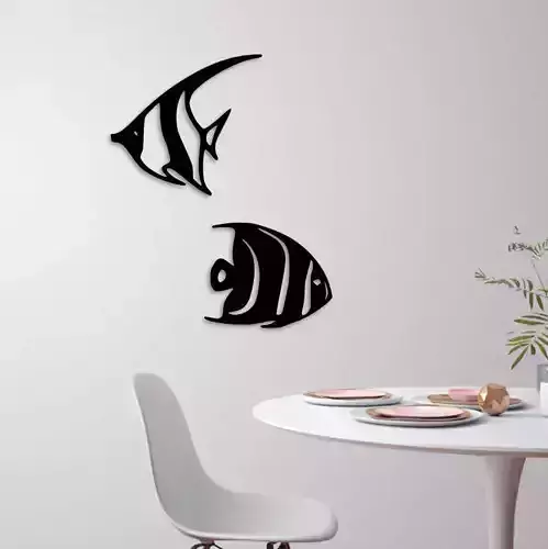 MARINE FISH WALL DECORATION
