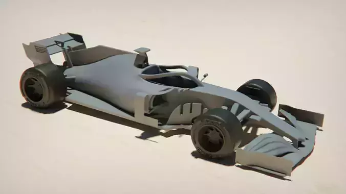 Ferrari F1 Bolid 3D print model