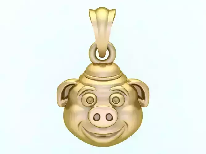 Pig pendant