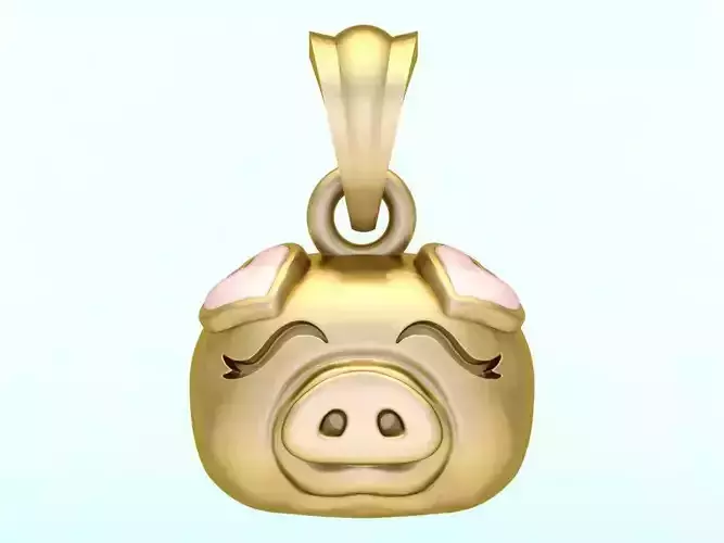 Pig pendant