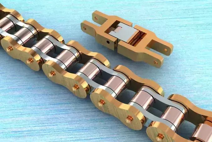 Chain bracelet 20mm- Motorcycle chain bracelet - Bicycle chain 