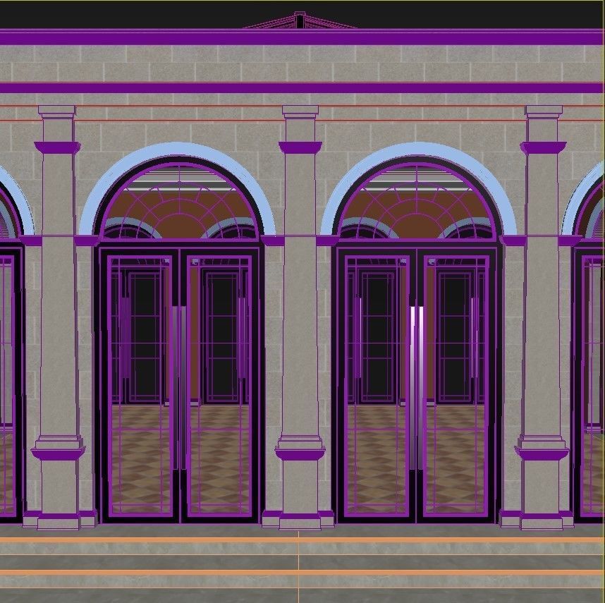 Winter Garden 3D model_6